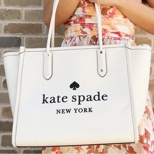 Kate Spade Cream Tote Bag
